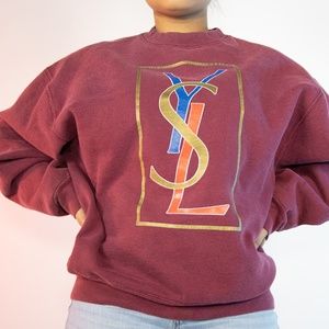 Vintage YSL Over-Sized Unisex Sweater